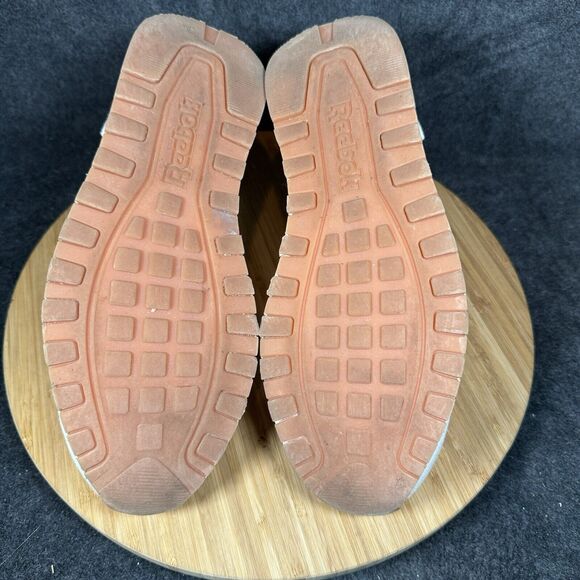 S Reebok Womens Classic Harman Run R30115W White Casual Shoes Sneakers Size 8.5 - Picture 6 of 8